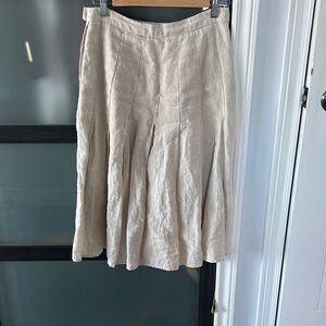 Wilfred Cream A-Line Skirt